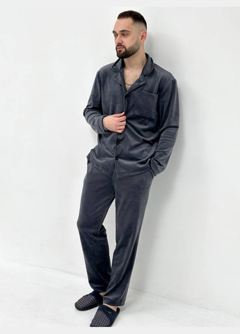 Домашній костюм-піжама велюр Vakko (278123685)