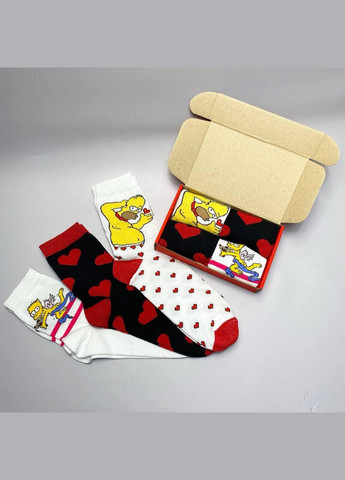 Комбіновані бокс чоловічих подарункових шкарпеток 40-45 на 4 пари Vakko (306424203)