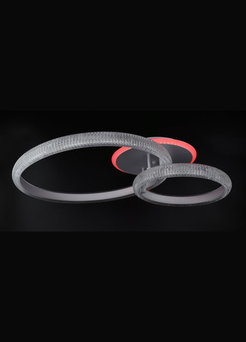 Люстра светодиодная потолочная LED светильник для квартиры на потолок лэд с пультом 26112 Белый 15х53х72 см. Sunnysky (364760518)