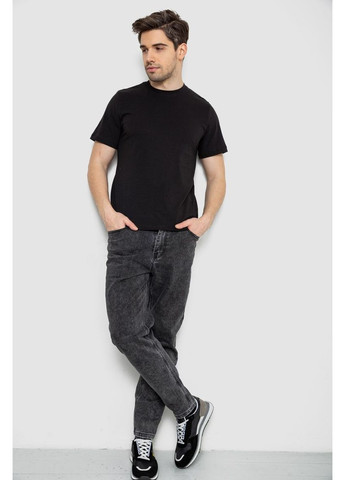 Черная футболка мужская с принтом,, 241r1907 Ager