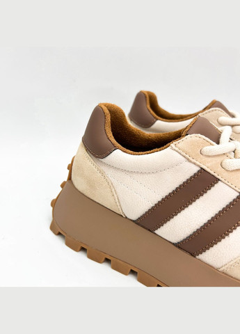 Кроссовки (р) Кожа/Нубук 0-1-1-AM-8037R-87-3 Baderus бежевые демисезоны (328835830)