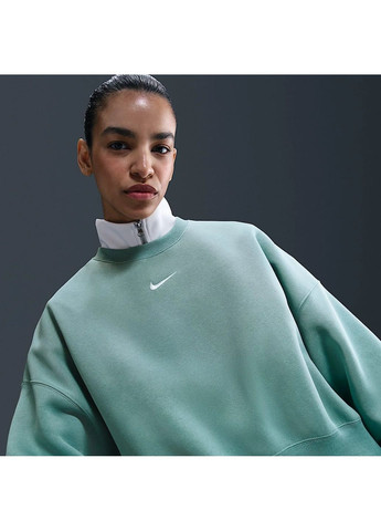Свитшот женский Style Flc Crew Oos Green Nike (365961319)