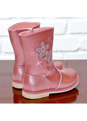 Утеплені ортопедичні демісезонні черевики на флісі для дівчинки Казка L&D (360999476)