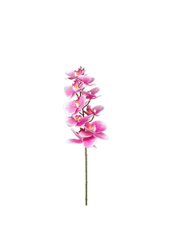 Квітка штучна Орхідея гнучка рожева 1007 No Brand (272150444)