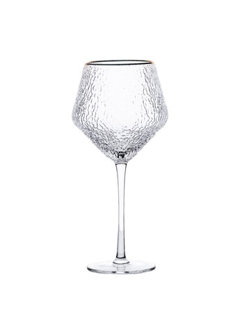 Набор фактурных бокалов, 600 мл с тонкой ножкой, комплект из 6, для вина Yiwu (360456679)