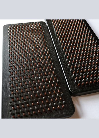 Доска Садху (медные+оцинкованные) "Хранитель", доска с гвоздями для йоги, шаг 10мм. Доска для стоянки на гвоздях. No Brand (301482672)