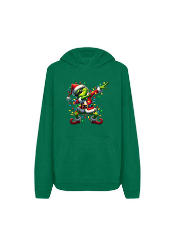 Новогоднее худи с принтом "Гринч на вайбе". Гринч (10481837443) ТiШОТКА (368566549)