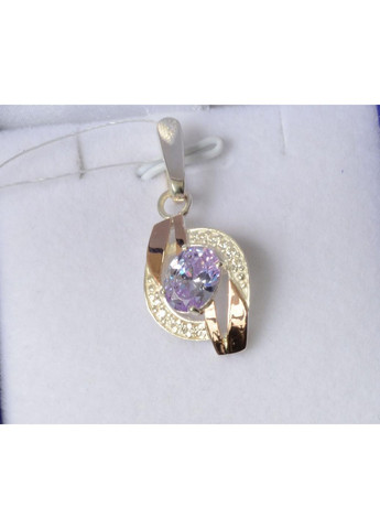 Срібна підвіска з пластинами золота Silver Style (367112652)