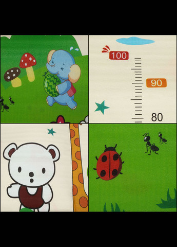 Килимок дитячий ігровий 180 x 200 x 0.5 см складний Springos km0008 (275653683)