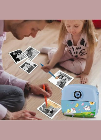 Детская цифровая камера с моментальной печати. No Brand (325701637)