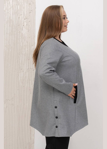 Розкльошена туніка БЕЛЬ сірий Tatiana (347580296)