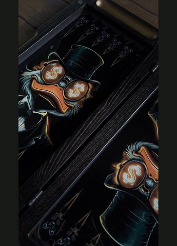 Нарды из дерева + закаленное стекло, волки, тематические WS Скрудж Долар (346059814)