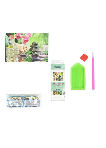 Алмазна мозаїка "Гармонія та спокій" YAB28548 без підрамника, не повна викладка No Brand (362569985)