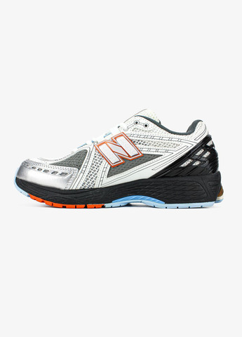 Серые всесезонные кроссовки мужские и женские new balance 1906r gray white black | нью беланс 1906r серые белые черные No Brand