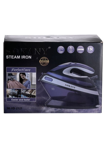 Паровой утюг с парогенератором и резервуаром 1,5 л 2800 Вт SK-YD-2121 (A-034333) Sokany (361857163)