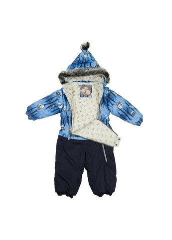 Біла термокомбінезон devon 1, р. 68, блакитний з синім () Huppa 36160130-72386-068