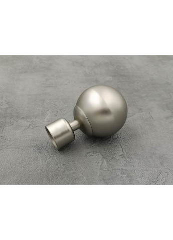 Карниз Куля гладка штанга одинарний модерн 25 мм 160 см Сатин Quadrum (352778314)