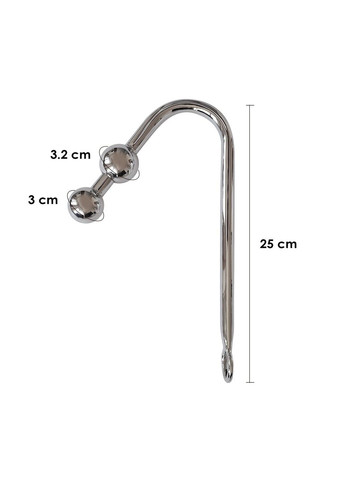 Бондажный набор с металлическим анальным крюком №3 Blanca Bondage set with anal hook №3 Art of Sex (345708900)