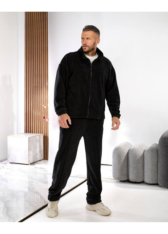 Черный зимний мужской костюм Garna