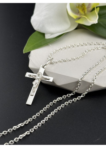 Набір релігійний дитячий "Хрестик з ланцюжком" No Brand (323017116)