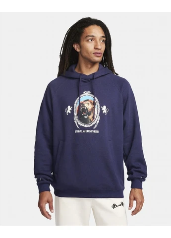 Худі Lebron Pullover Fleece Hoodie Blue FB7123-555 Nike (399411770)