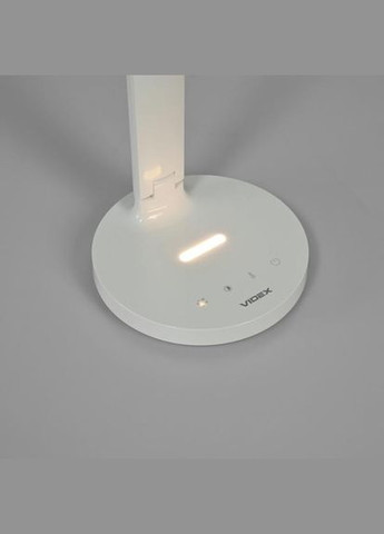 Настiльна лампа VL-TF16W 5 Вт 1800-5000 K з акумулятором Біла (27466) Videx (284106745)
