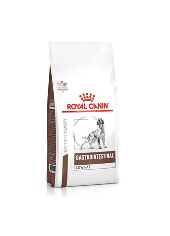 Сухой корм для собак GastroIntestinal Low Fat с ограниченным содержанием жиров при нарушениях пищеварения 1.5 кг Royal Canin (278654216)