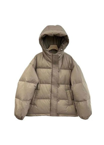 Бежевий Пуховик No Brand