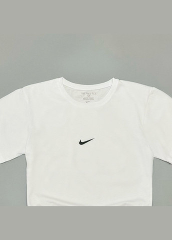 Біла літня чоловіча футболка nike біла з коротким рукавом No Brand