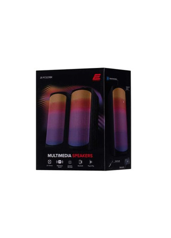Комп'ютерні колонки 2E PCS231 RGB Matrix USB Black (268140808)