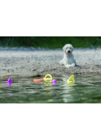 Іграшка для собак кільце плаваюче для водних розваг термопластична гума, 17 см Trixie (336143868)
