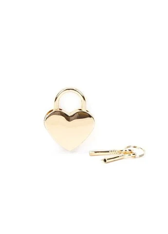 Замочек Heart Shape Padlock Gold (2 шт) Liebe Seele (397058178)