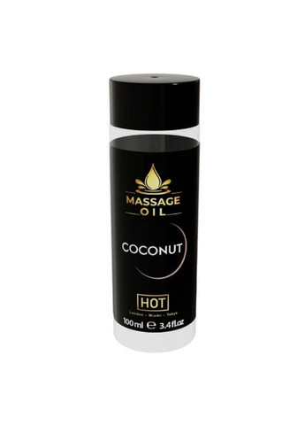 Массажное масло Massage Oil Coconut с ароматом кокоса, 100 мл Hot (316087801)