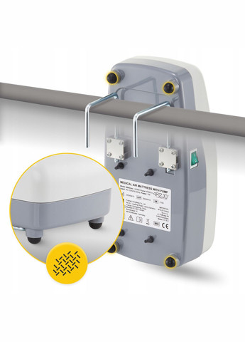 Матрац протипролежневий STD 200 x 90 см з компресором Biege (P-5905973402484) 4FIZJO (315589450)