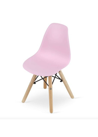 Детский стульчик Zubi со спинкой розовый Leobert (304402093)