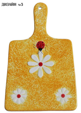 Підставка під гаряче "Дощечка кольорова" МІКС 24х15см керамічна Bona (372175953)