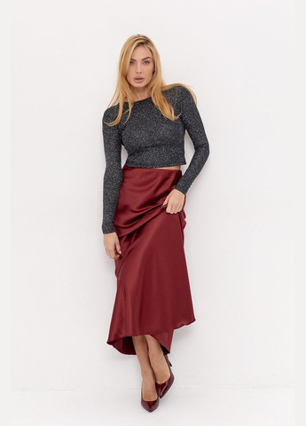 Жіночий лонгслів з люрексу з відкритою спиною Lurex (314454597)