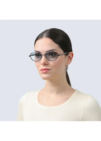 Сонцезахисні окуляри з поляризацією Овальні жіночі LuckyLOOK 086-462 (394161325)