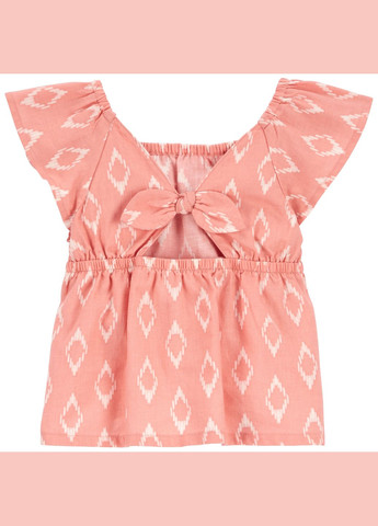 Комбинированный демисезонный комплект 2в1 футболка и шорты для девочки 81-86 см (1q486610_) Carter's