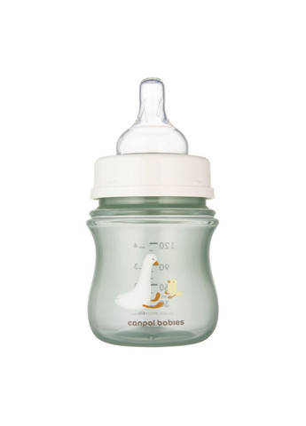 Бутылочка Easystart Гуси антиколиковая с широким отверстием, 120 мл () Canpol Babies 35/244 (336330021)