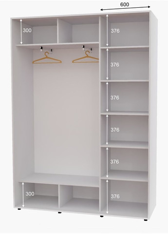 Шафа-купе дводверна 180*45*250 Білий ДСП/Дзеркало з піскострумним малюнком Алекса (360477307)