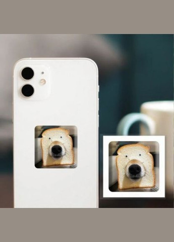 3D-стикер "Хлібний пес" (ціна за 1 шт.) Tattooshka (364275862)