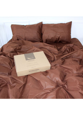 Постельное белье (m196678) Mirson Ranforce Elite 19-1217 Chocolate perla 143х210х2 (366566117)