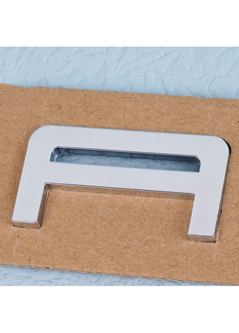 Эмблема надпись GRANTA ХРОМ 365х37мм пластик на скотче (на трафарете) LADA (369609967)