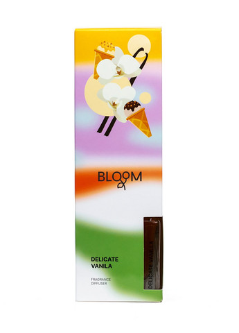 Аромадиффузор Delicate vanila (ванильная нежность) 100 мл Aroma Bloom (290254996)