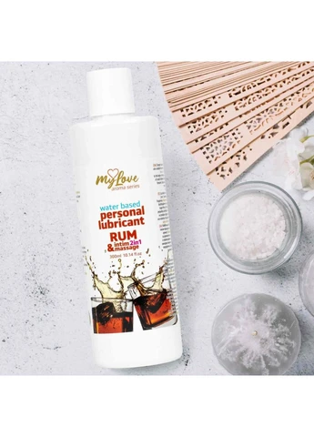 2в1 лубрикант та масажний гель - MyLove Aroma Series Intim&Massage Rum, 300 мл Boss Series (400993168)