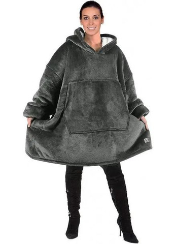 Толстовка-плед с капюшоном для мужчины и женщины - / Плед женская толстовка Asics (368976210)