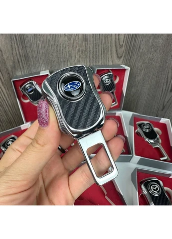 Перехідник ременя безпеки на подарунок у коробочці Toyota, BMW, Lexus, Mazda, Nissan, Subaru, заглушка Subaru(KS_1658) No Brand (383877788)