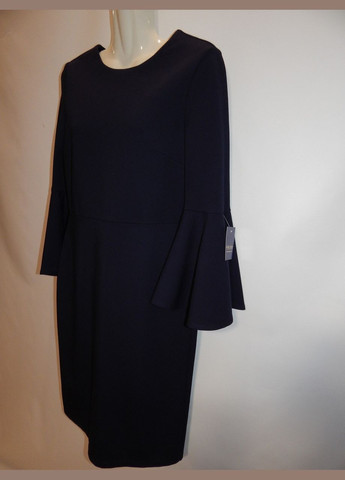 Темно-синее женское трикотажное нарядное платье р.4446 113жс (только в указанном размере, только 1 шт.) Dorothy Perkins