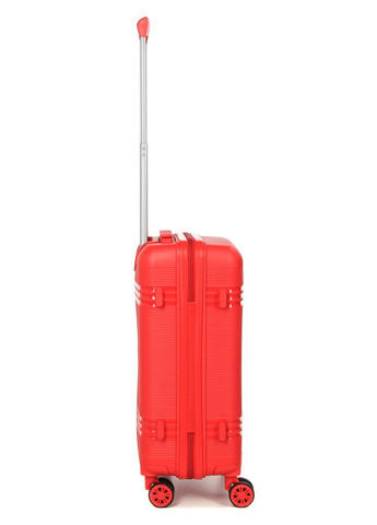Чемодан маленький S полипропилен 21204 57×41×22см 36л Красный Snowball (297643731)